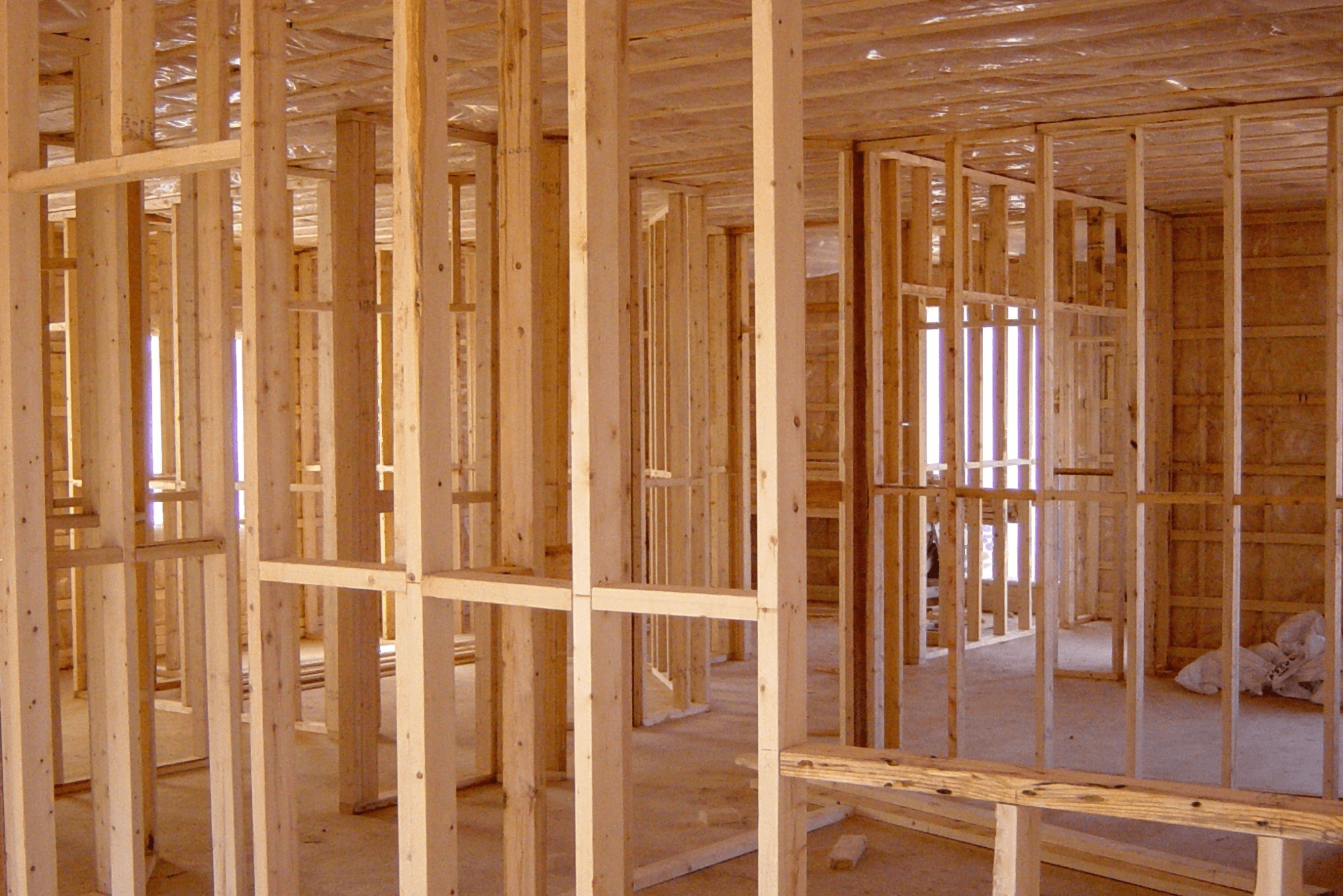 konstrukcja szkieletowa domku rekreacyjnego