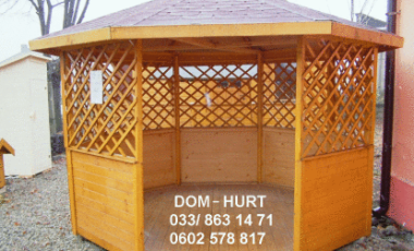 Drewniane altany ogrodowe